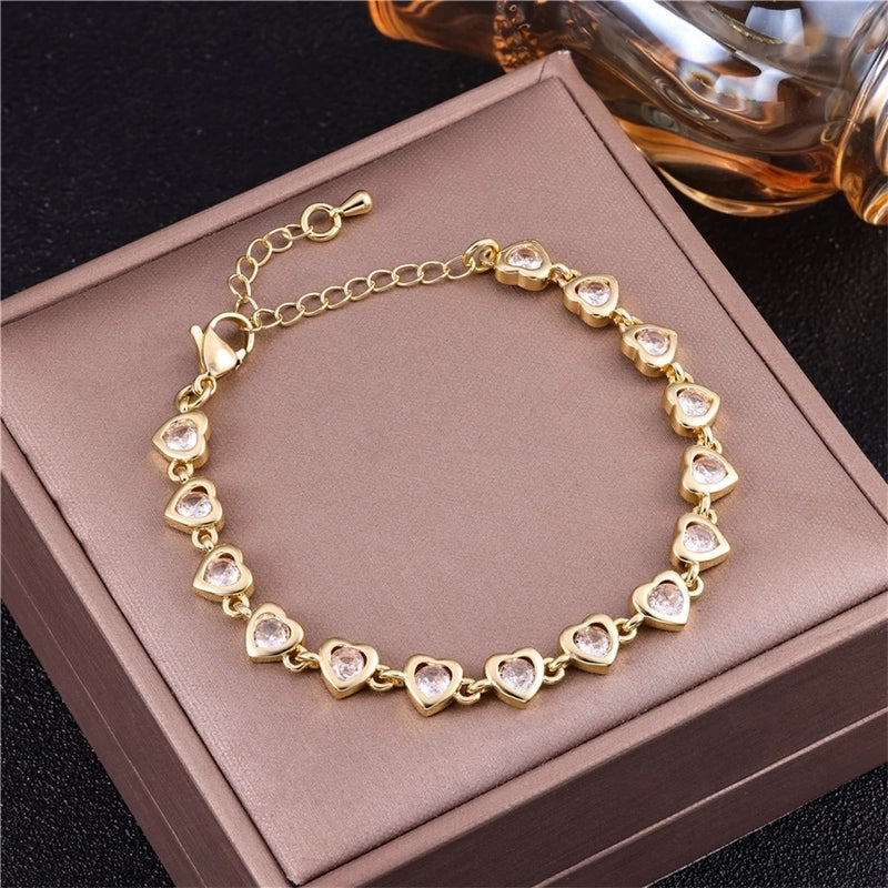 Vintage Style Minimalist Animal Letter Copper Bracelets Cuban Link Chain Curb Chain Cable Chain Box Chain
