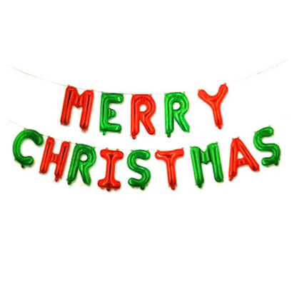 Christmas Casual Christmas Tree Santa Claus Snowman Aluminum Film Party Balloon Balloons