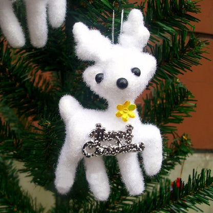 Cross-border Christmas Decorations Christmas Tree Pendant Snowflake Hanging Ball Pine Cone Gift Bag Christmas Old Man Small Drum Butterfly