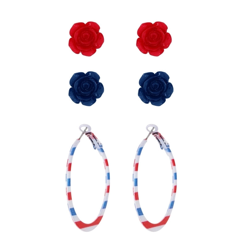 1 Pair Minimalist Classic Style Star Plating Alloy Gold Plated Drop Earrings