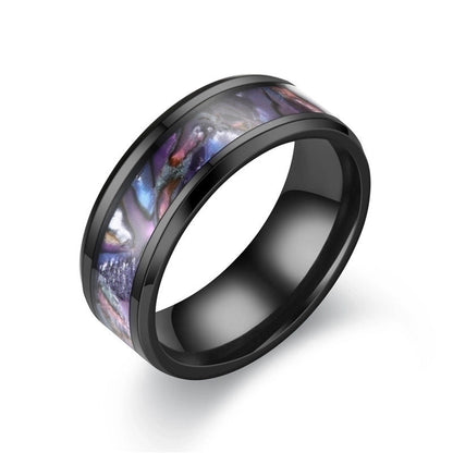 Fashion New Colorful Stainless Steel Ring
