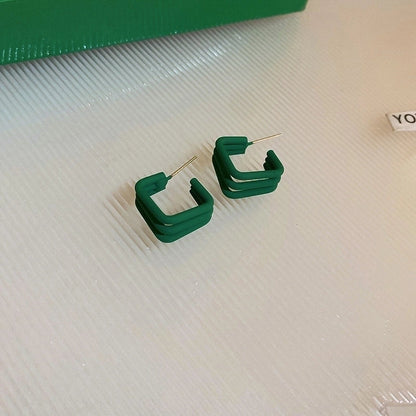 Retro Bear Heart Shape Bow Knot Arylic Alloy Cloth Enamel Artificial Pearls Rhinestones Opal Women\'s Earrings 1 Pair