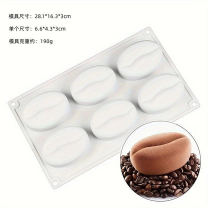 Casual Geometric Heart Shape Rose Silica Gel Kitchen Molds 1 Piece