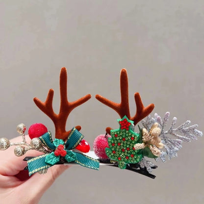 Christmas Cute Antlers Daily Hairpin