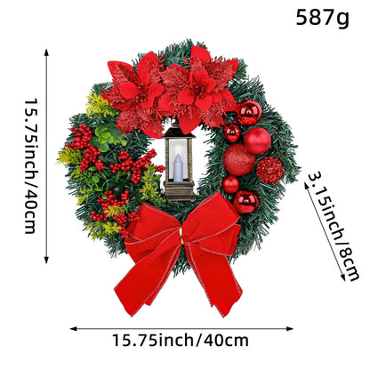 Classic Style Bow Knot Plastic Party Hanging Ornaments Garlands