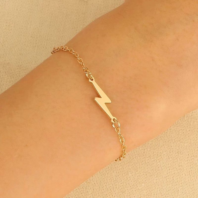 Minimalist Classic Style Snowflake 304 Stainless Steel Zircon Stainless Steel Bracelets In Bulk