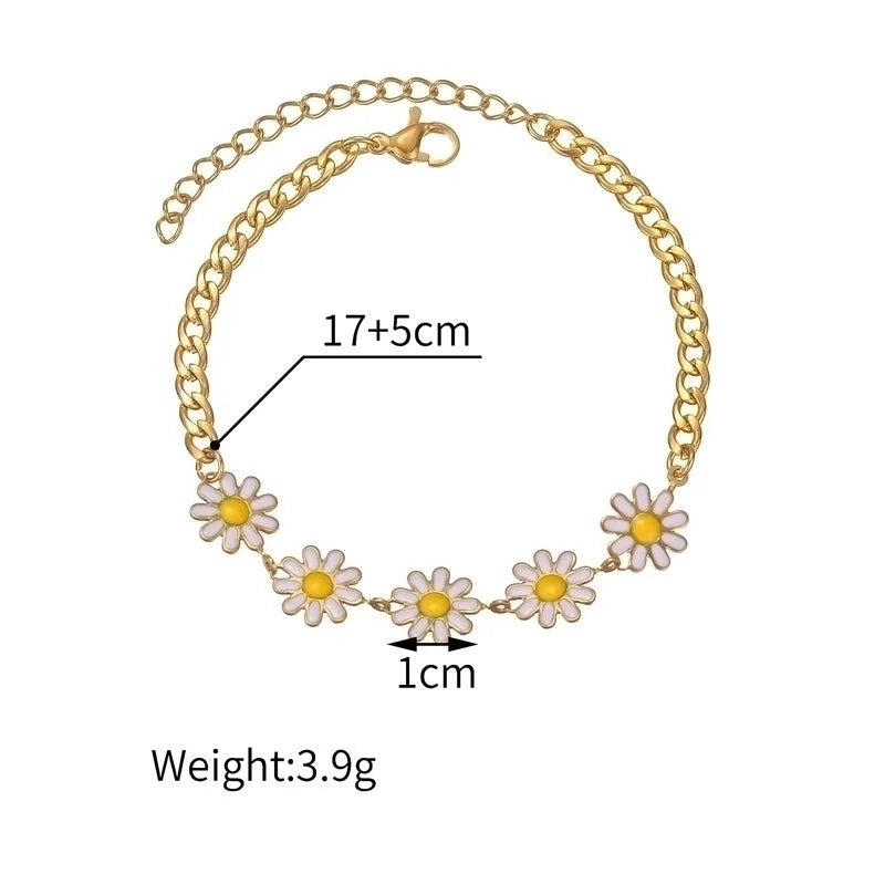 Elegant Cute Streetwear Geometric 304 Stainless Steel 18K Gold Plated Artificial Pearls Bracelets In Bulk