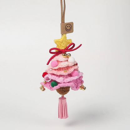 Christmas Pastoral Christmas Tree Plastic Yarn Party Ornaments