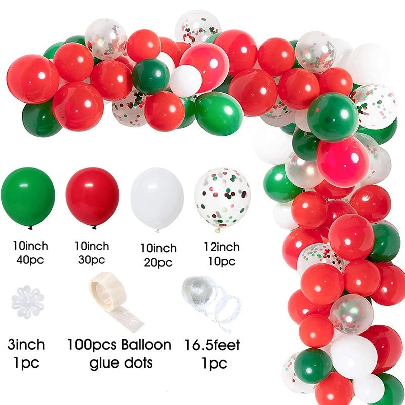 Christmas Casual Christmas Tree Star Emulsion Party Balloon Balloons