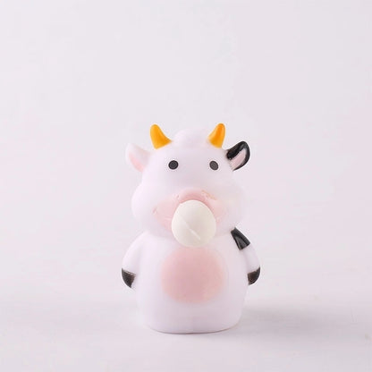 Christmas Explosions Squeeze Puff Bubble Decompression Toy Cartoon Pinch Rebound Doll Decompression Vent Vinyl Toy