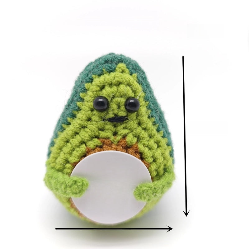 Cute Animal Fruit Vegetable Yarn Ornaments Artificial Decorations