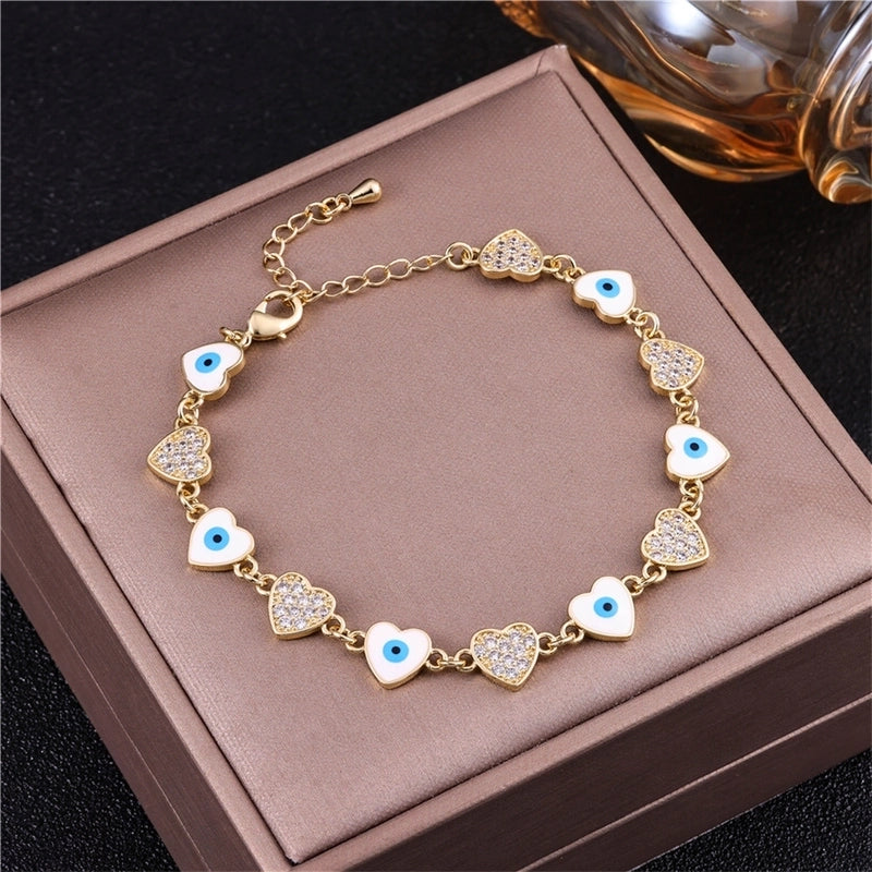 Vintage Style Minimalist Animal Letter Copper Bracelets Cuban Link Chain Curb Chain Cable Chain Box Chain