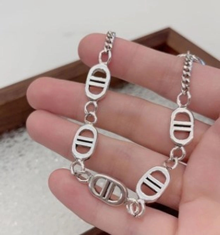 Minimalist Heart Shape Copper Plating Bracelets