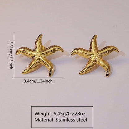 1 Pair Minimalist Triangle Plating 304 Stainless Steel Imitation Gold Stainless Steel Earrings