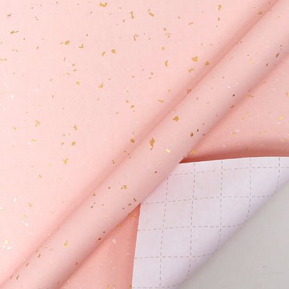 Gold Foil Silver Powder Gift Wrapping Paper Valentine's Day Gift Paper Large Size Roll Paper Christmas Gift Box Paper