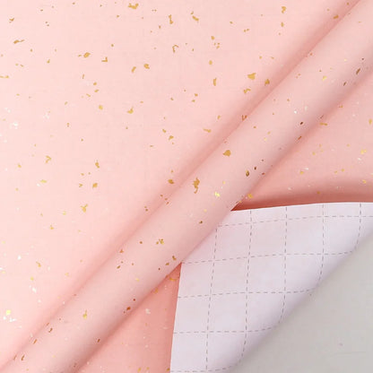 Gold Foil Silver Powder Gift Wrapping Paper Valentine's Day Gift Paper Large Size Roll Paper Christmas Gift Box Paper