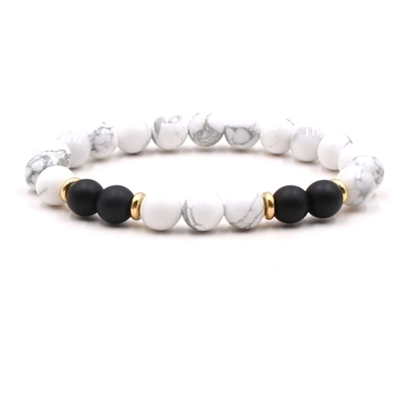 Ethnic Style Geometric Natural Stone Beaded Bracelets