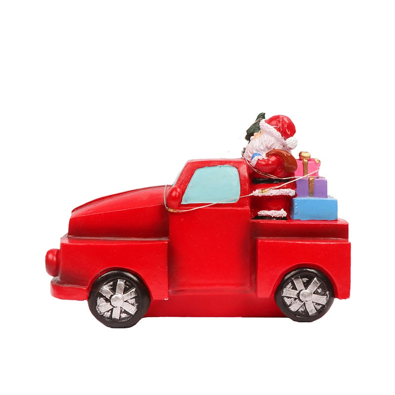 2022 New Christmas Resin Pendant Christmas Tree Decorations Small Charm Resin Elk Christmas Ornaments