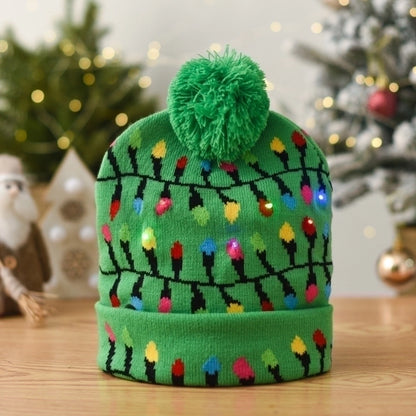 Christmas Fashion Christmas Tree Snowman Polyester Outdoor Christmas Hat