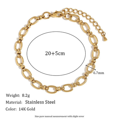 Women Minimalist Geometric Anklets