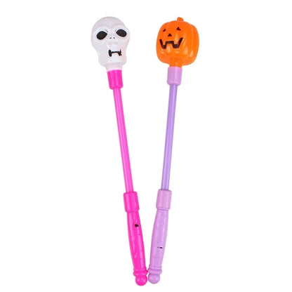 Halloween Dress Up Flashing Pumpkin Ghost Hair Hoop Ghost Festival Party Headdress