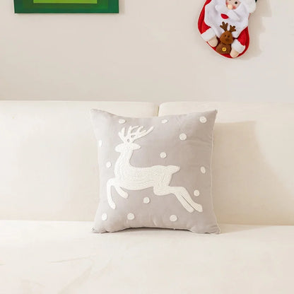 Christmas Modern Style Snowflake Pillow Cases Couch & Sofa Decor