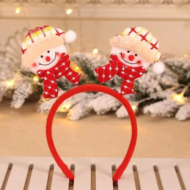 Christmas Cute Snowman Elk Party Costume Props
