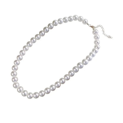 Elegant Minimalist Solid Color Artificial Pearls Imitation Pearl Necklace