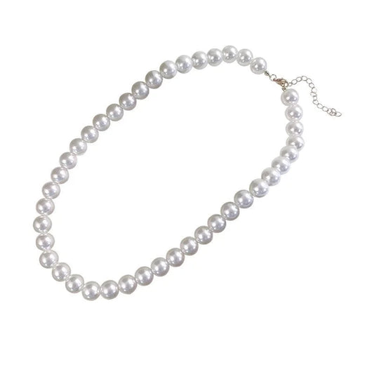Elegant Minimalist Solid Color Artificial Pearls Imitation Pearl Necklace