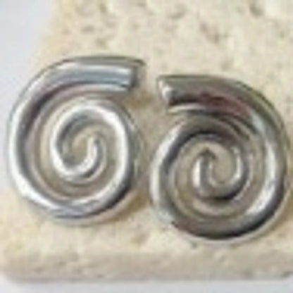 1 Pair Minimalist Geometric 304 Stainless Steel 18K Gold Plated Earrings