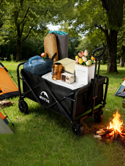 MUYUE Wagon Foldable Trolley Camping Cart
