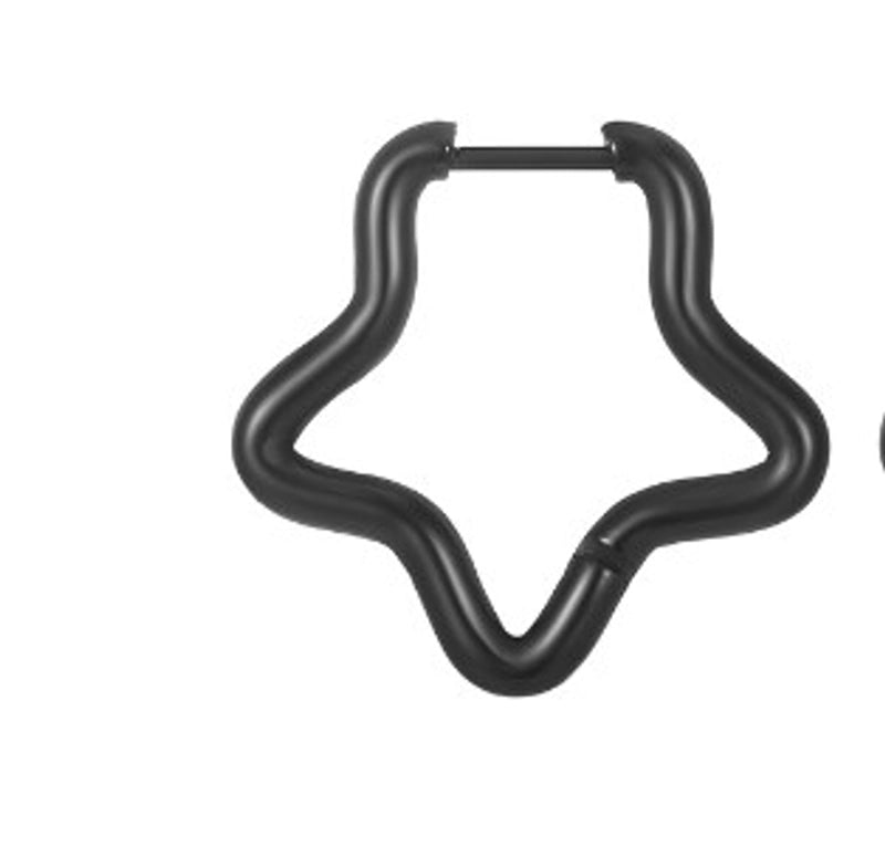 1 Piece Fashion Square Plating 201 Stainless Steel 18K Gold Plated Earrings