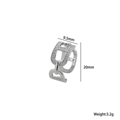 Copper 18K Gold Plated Minimalist Shiny Plating Snake Rings