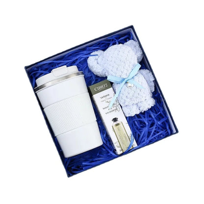 Business Gift Set Women's Day Gift Employee Activity Insulated Cup Umbrella Suitable For Clients