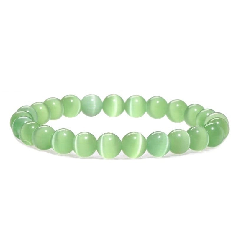 Minimalist Solid Color Natural Stone Beaded Bracelets