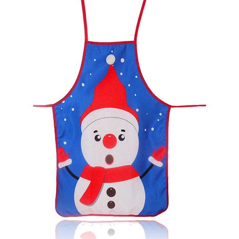 Christmas Fashion Snowman Apron 1 Piece