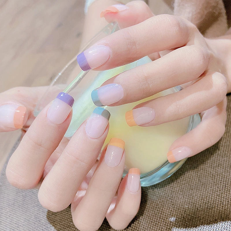 Wear Armor Finished Product Nail Tip Disassembly Removable Wear Nail Stickers