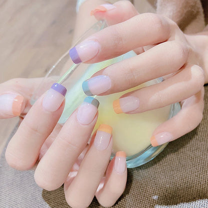 Wear Armor Finished Product Nail Tip Disassembly Removable Wear Nail Stickers