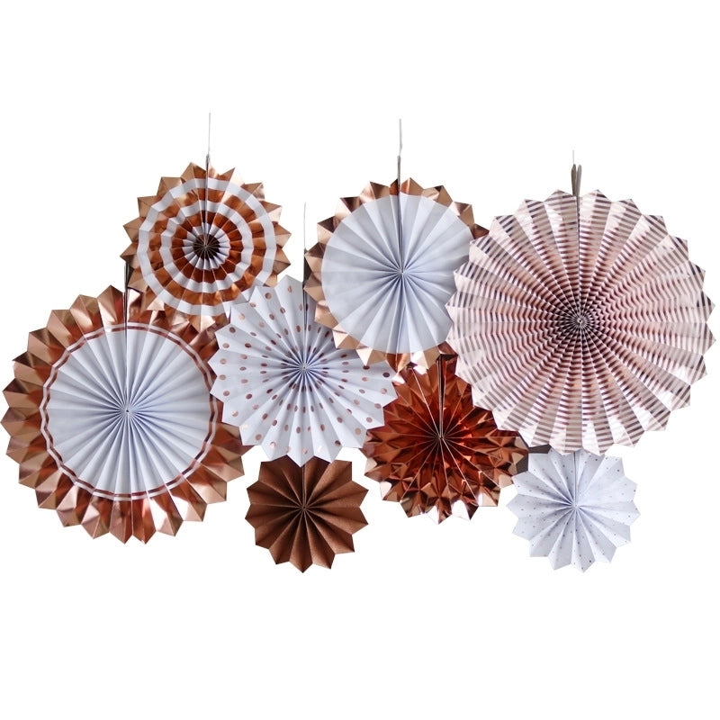 Flower Craft Paper Casual Daily Party Hanging Ornaments Party Supplies Decorations 1 Piece