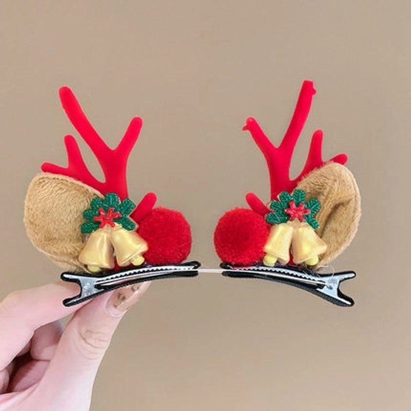 Christmas Cute Antlers Daily Hairpin