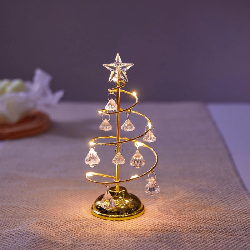 Christmas Cute Christmas Tree Star Iron Daily Festival Ornaments