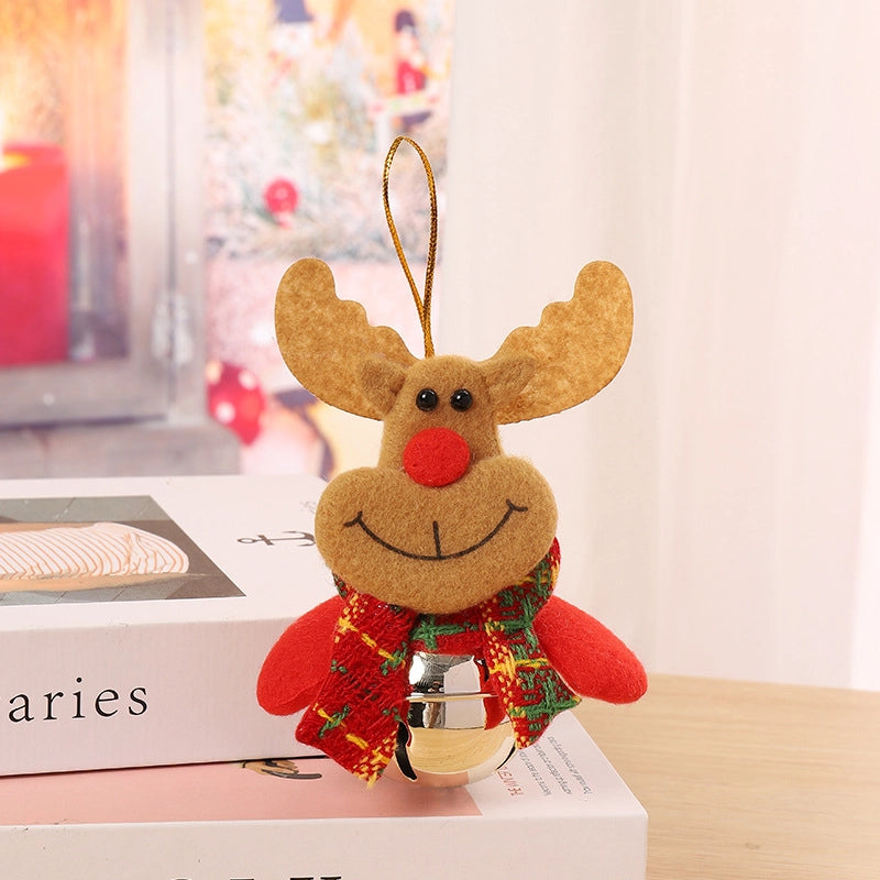 Christmas Minimalist Classic Style Snowman Elk Holiday Daily Hanging Ornaments