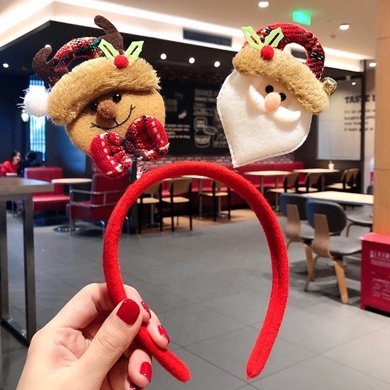 Christmas Nordic Style Cute Christmas Christmas Tree Santa Claus Antlers Flannel Holiday Shopping