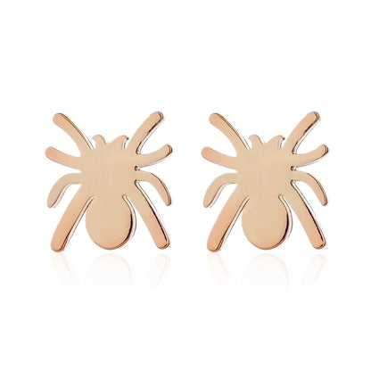 1 Pair Fashion Geometric Plating 304 Stainless Steel 18K Gold Plated Ear Studs