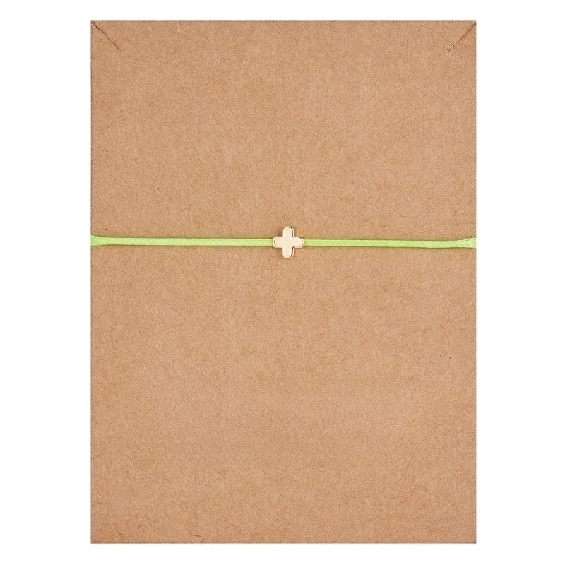 New Fashion Necklace Heart-shaped Butterfly Weaving Adjustable Copper Bracelet