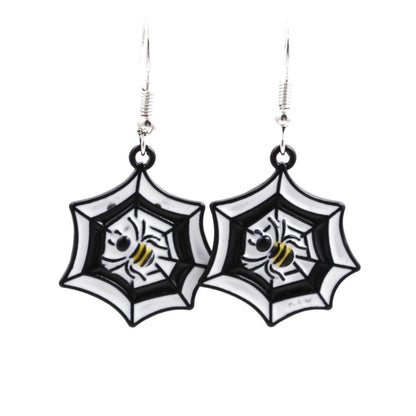 Halloween Ghost Skull Pumpkin Earrings