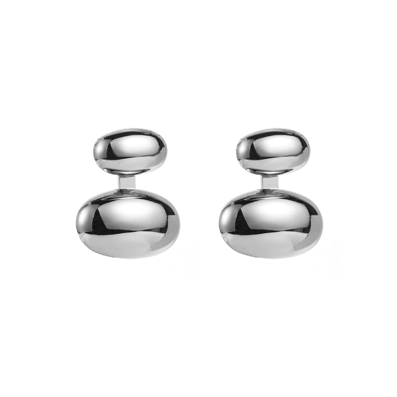 1 Pair IG Style Minimalist C Shape U Shape Geometric 304 Stainless Steel Drop Earrings Earrings Ear Studs