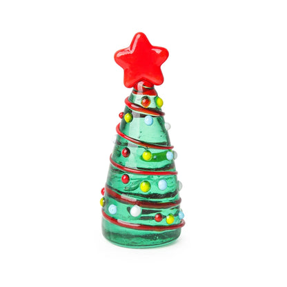 Christmas Minimalist Classic Style Christmas Tree Glass Indoor Festival