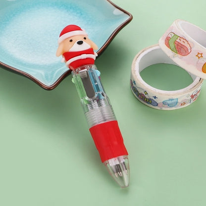 1 Piece Christmas Tree Santa Claus School Christmas Plastic Cartoon Style Ballpoint Pen