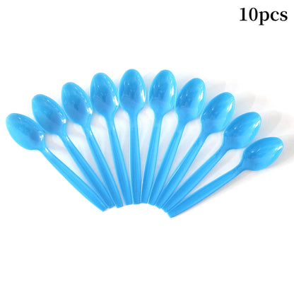 Christmas Cartoon Style Cute Christmas Tree Santa Claus Elk Party Festival Tableware